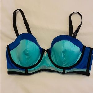 Blue and Teal Victoria’s Secret Bra
